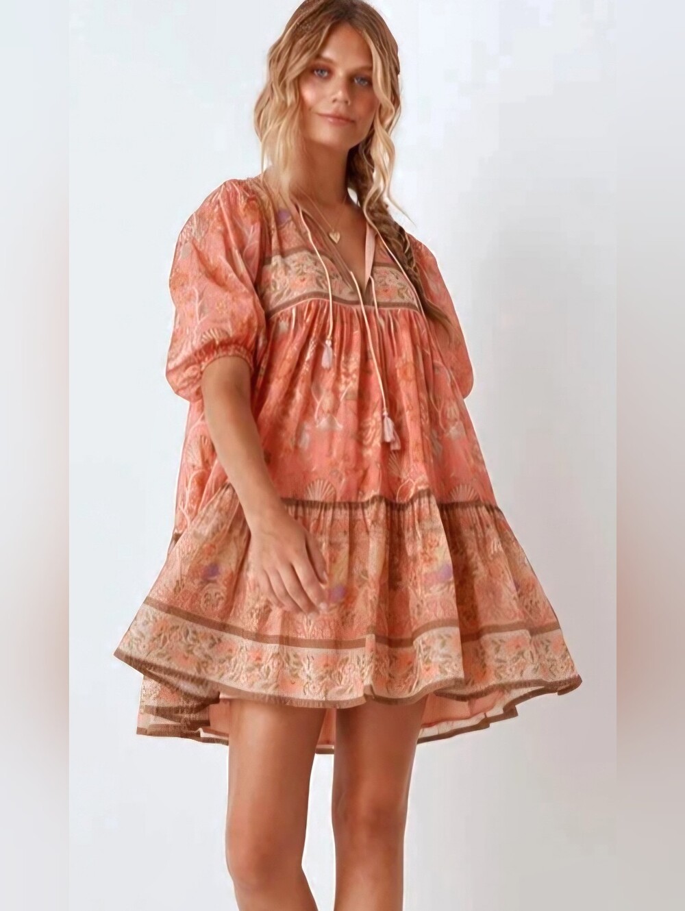 🐚✨ SPELL & THE GYPSY COLLECTIVE SEASHELL BOHO MINI DRESS ✨🐚
RARE + SOLD OUT